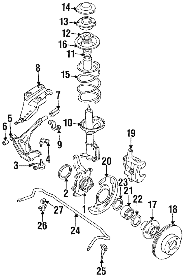 Опора, важіль підвіски 5450101E05 NISSAN