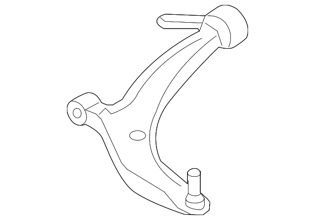 Опора, важіль підвіски 545017Y00A NISSAN