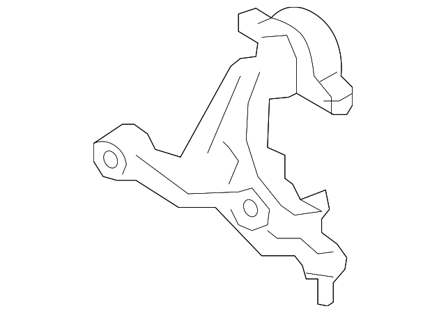 Рычаг передний нижний 54501JL03B NISSAN