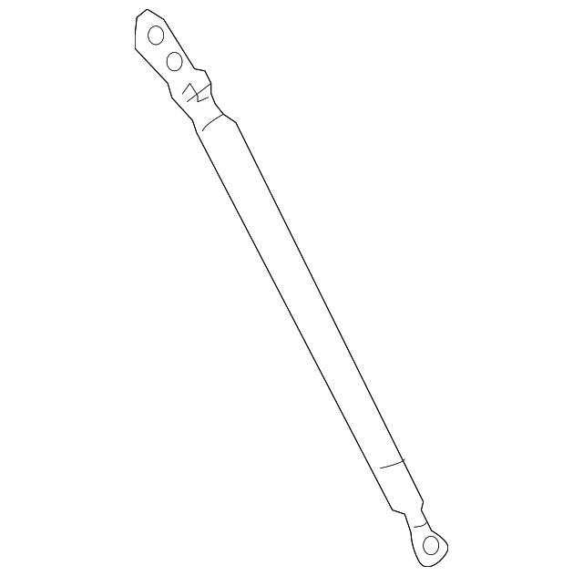 Газова пружина, багажник/кузов 90451CA00A NISSAN