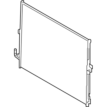 Радиатор конд. 921101BA0A NISSAN