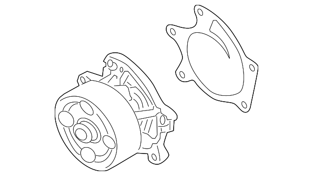 Насос водяний b10101kc0c B10101KC0C NISSAN