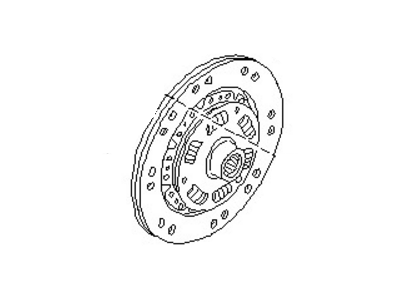 Диск зчеплення C010006E00 NISSAN
