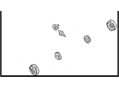 Ремонтний комплект, гальмівний циліндр D4100N4693 NISSAN