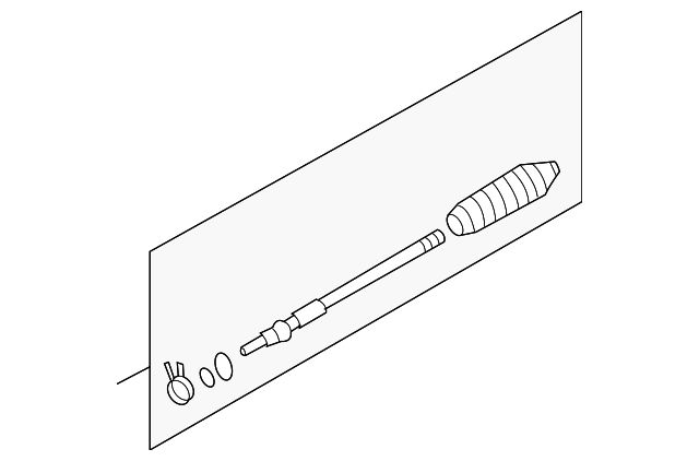 Осьовий шарнір, поперечна кермова тяга D8521AL500 NISSAN