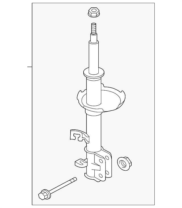 Амортизатор E4302EM30C NISSAN