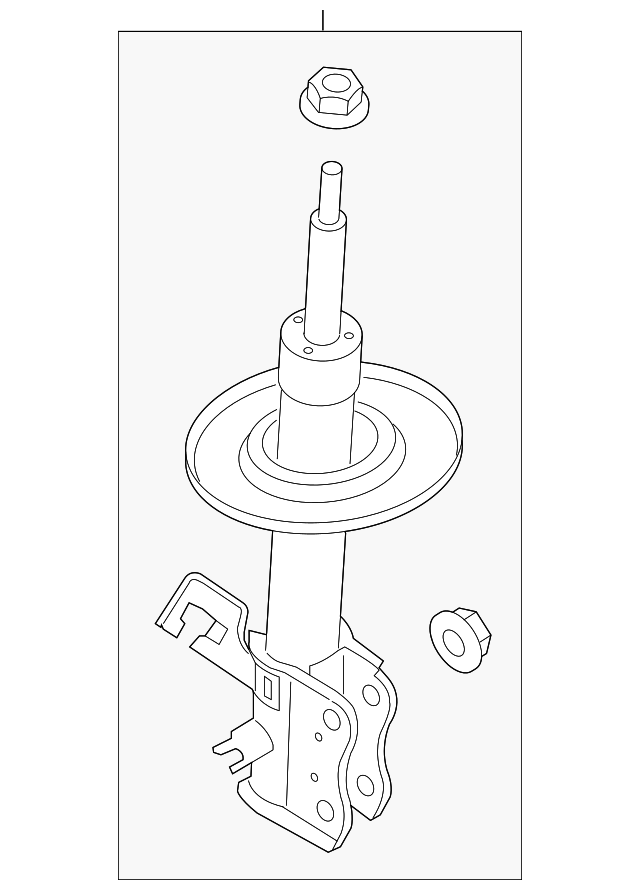 Амортизатор E43035HL0A NISSAN
