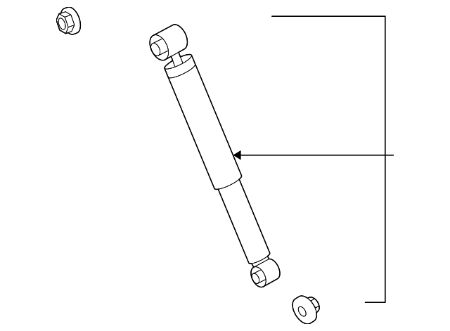 Амортизатор E62105HL0A NISSAN