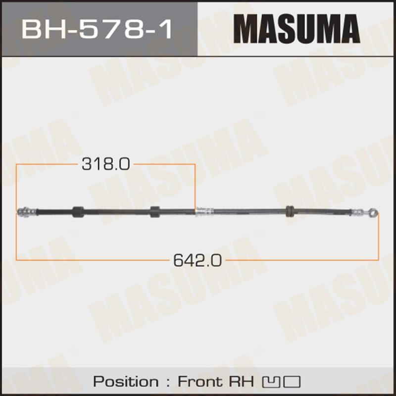Гальмівний шланг BH5781 MASUMA