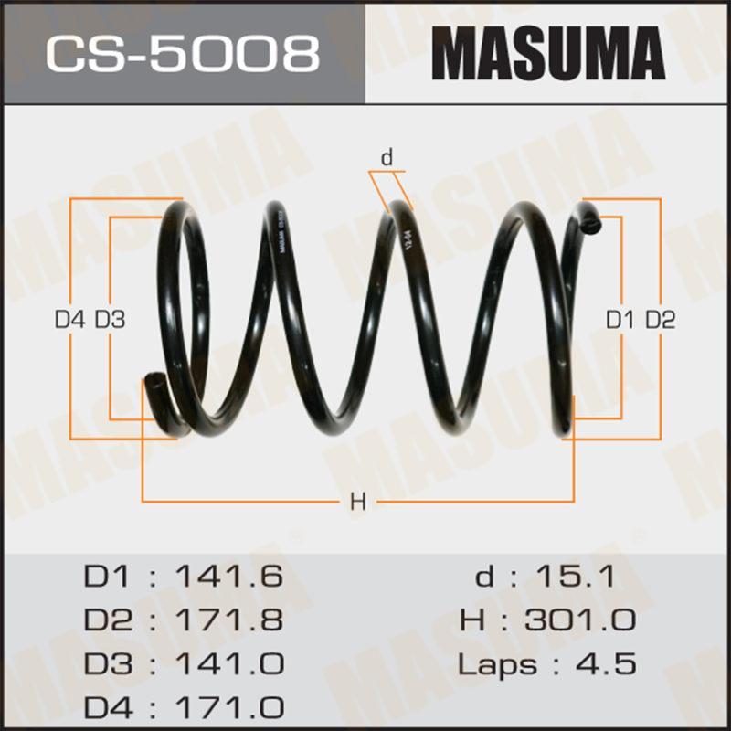 Ресора ходової частини CS5008 MASUMA