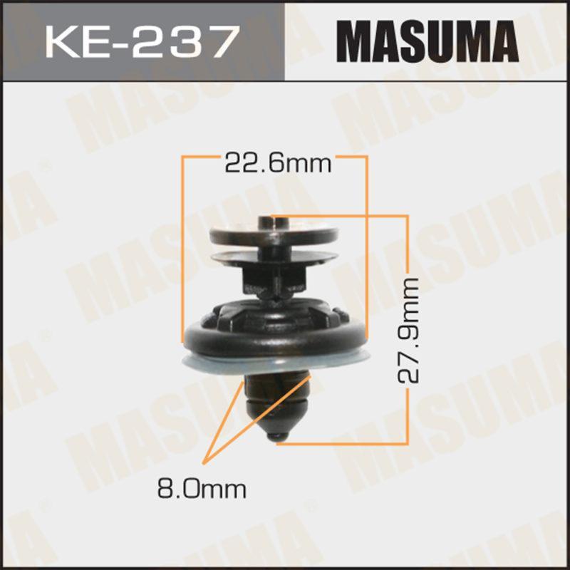 Клипса крепёжная KE237 MASUMA