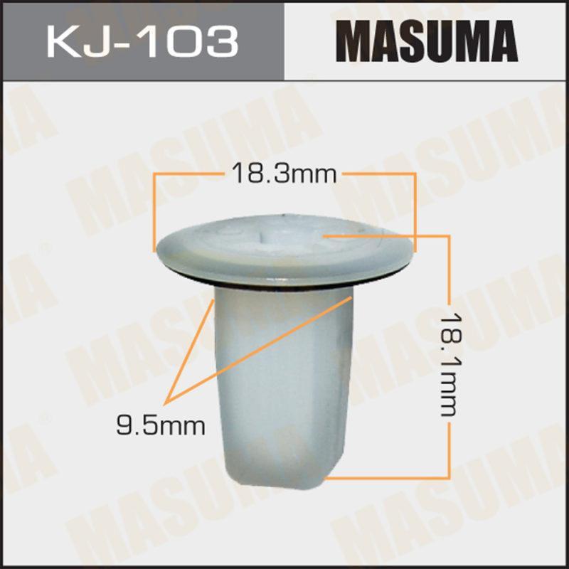 Клипса крепежная KJ103 MASUMA