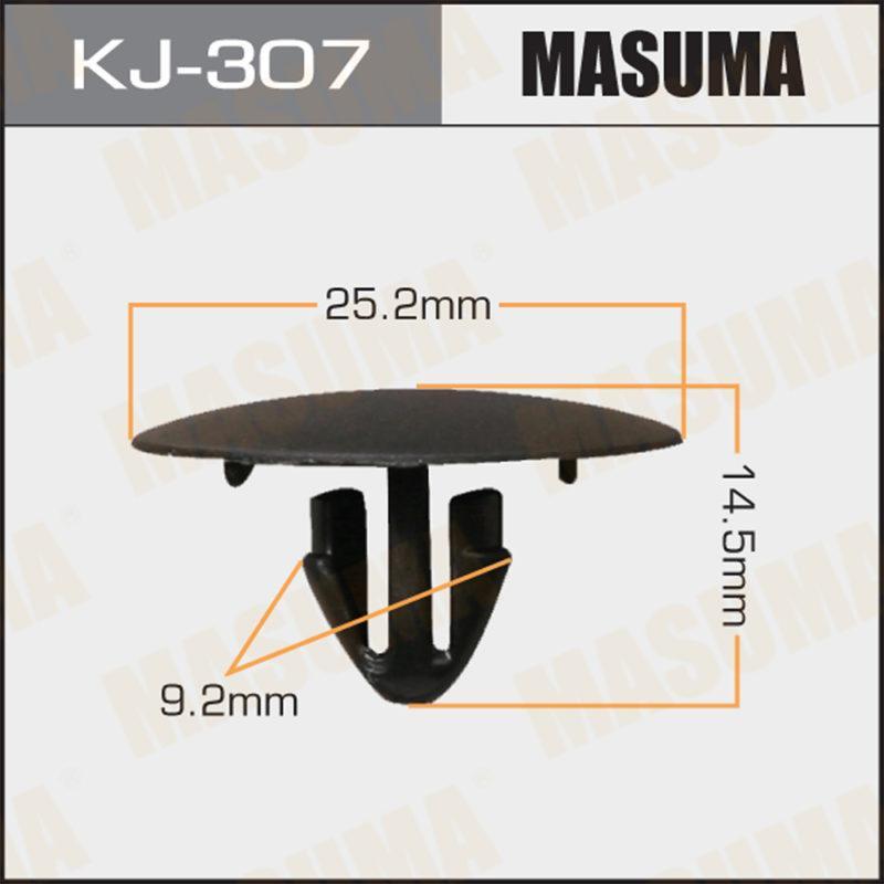 Затискач, декоративна/захисна накладка KJ307 MASUMA