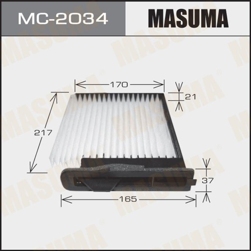 Фільтр салону mc-2034 masuma MC2034 MASUMA
