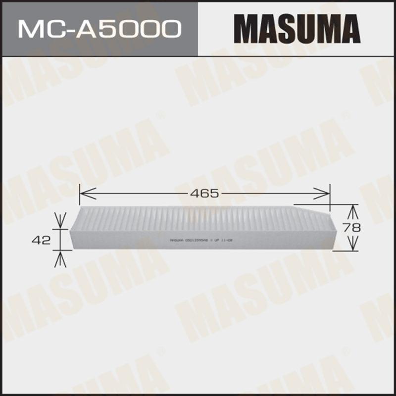 Салонный фильтр masuma jeep/ grand cherokee/ v2700 v3000 v3700 01- 1/40 MCA5000 MASUMA