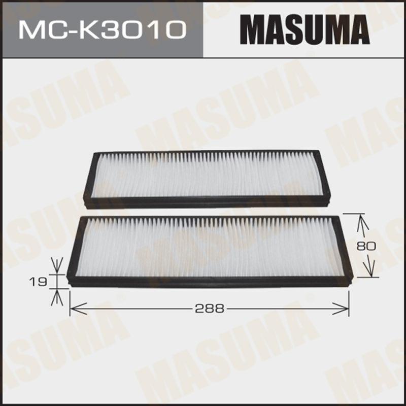 Салонный фильтр ac9406 masuma hyundai/ i20/ v1200 v1400 v1600 06- 1/40 MCK3010 MASUMA