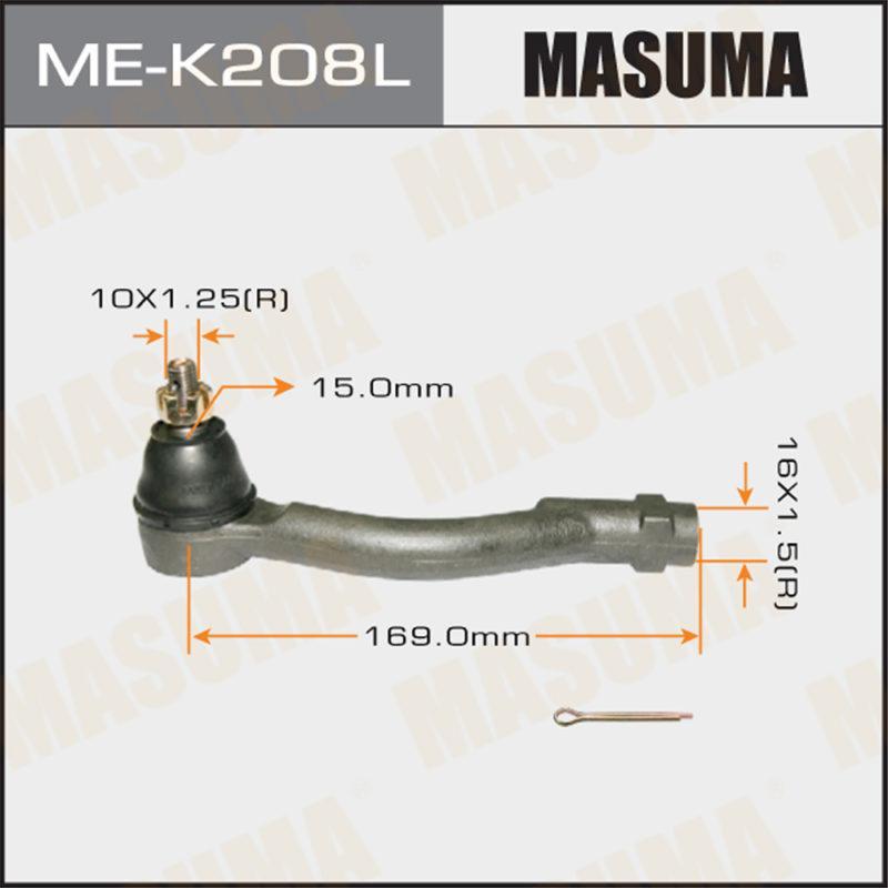 Наконечник рульовий MEK208L MASUMA