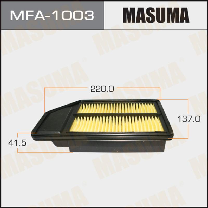 Повітряний фільтр MFA1003 MASUMA