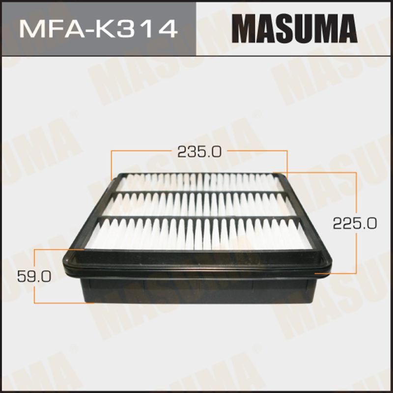 Фільтр повітряний  mfa-k314 masuma MFAK314 MASUMA
