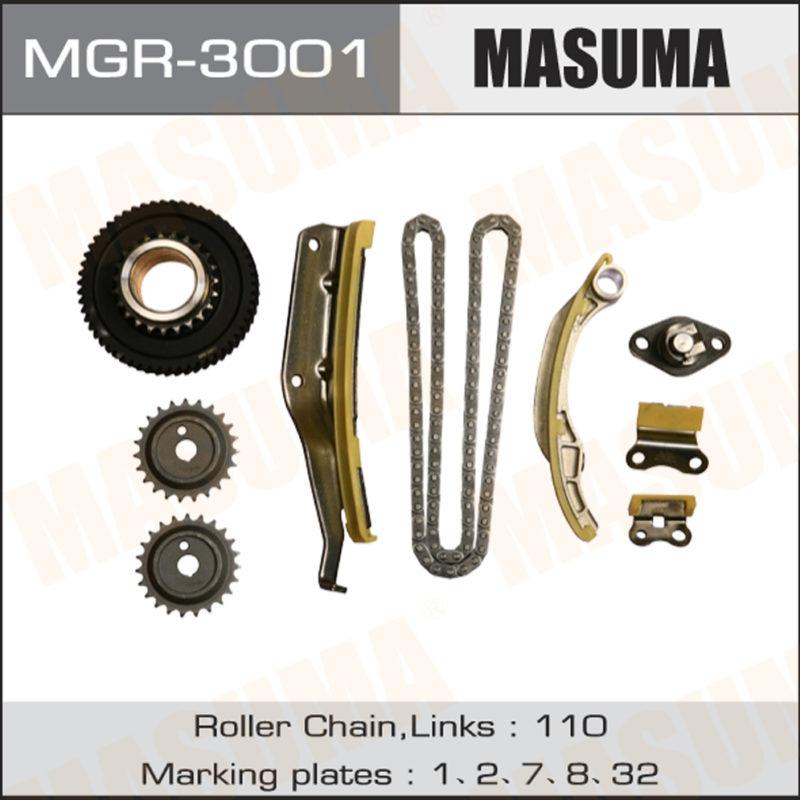 Ремкомплект ланцюга грм mitsubishi 3.2d 4m41t mgr-3001 masuma MGR3001 MASUMA