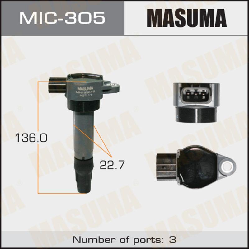 Котушка запалювання MIC305 MASUMA