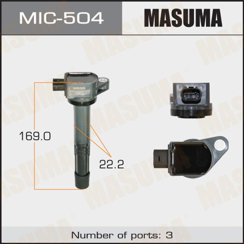 Котушка запалювання MIC504 MASUMA