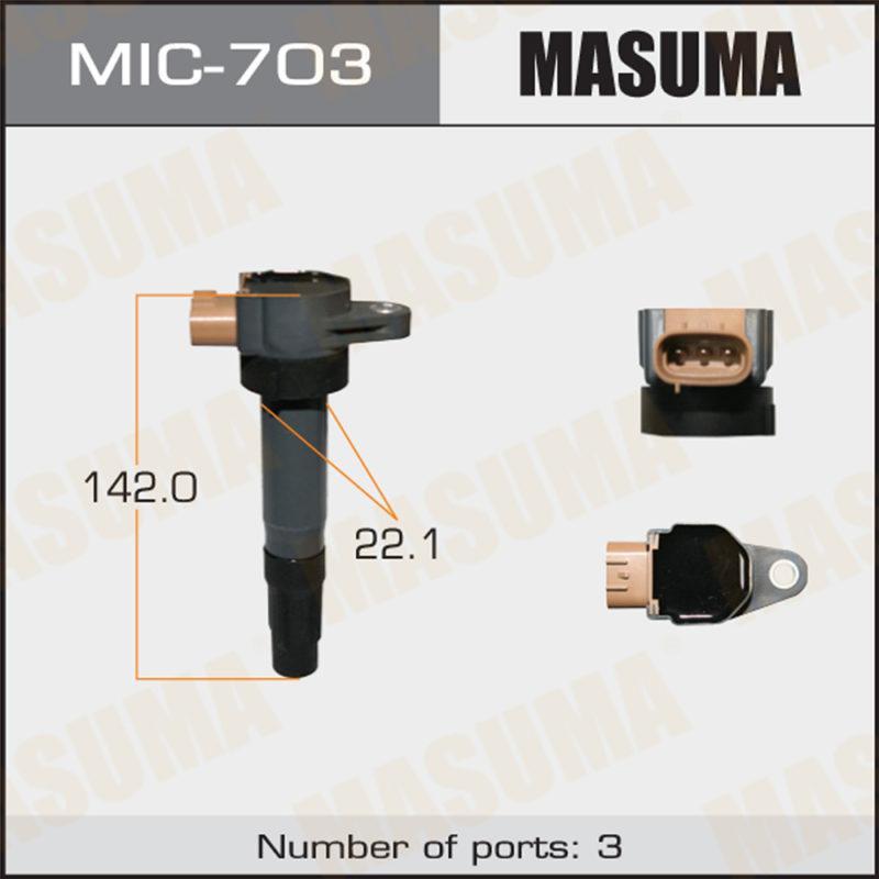 Котушка запалювання MIC703 MASUMA