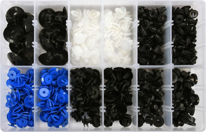 Набір пластикового автомобільного кріплення YT06652 YATO