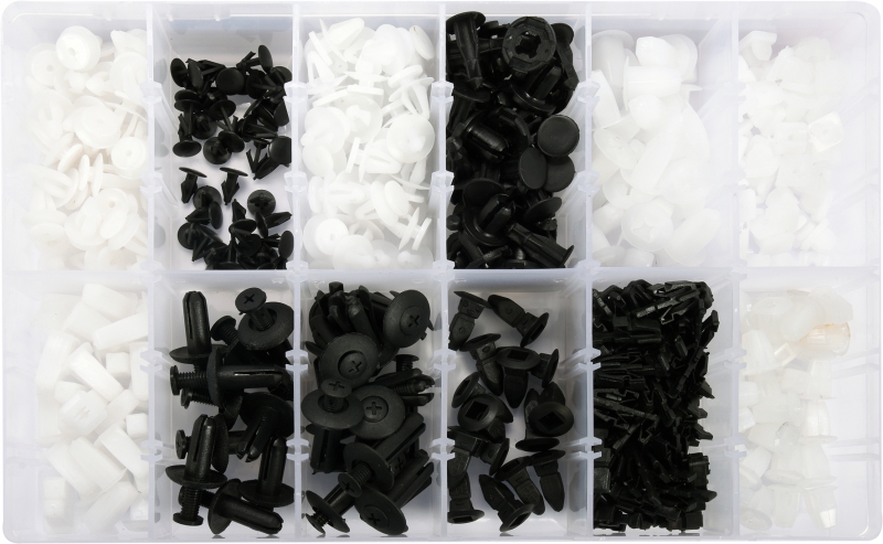 Набір пластикового автомобільного кріплення YT06659 YATO