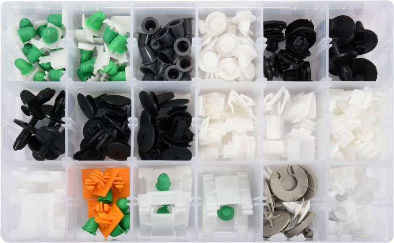 Набір пластикового автомобільного кріплення YT06664 YATO