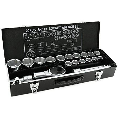 Zestaw narzedziowy 3/4 20 cz. YT1335 YATO