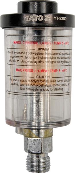 Фільтр пневмосистеми YT2380 YATO