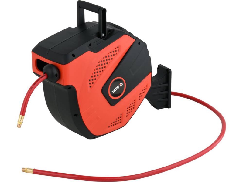 Шланг пневматичний пвх на котушці yato з швидкозєдн.... YT24245 YATO