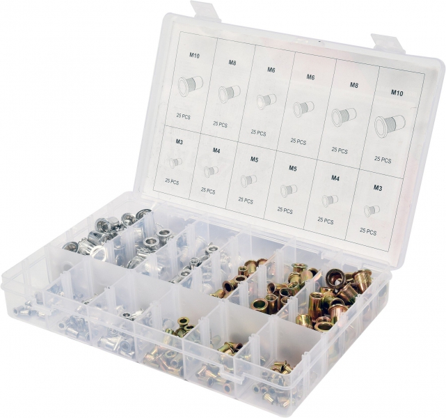 Нітогайки сталеві і алюмінієві yato з різними розмірами... YT36480 YATO