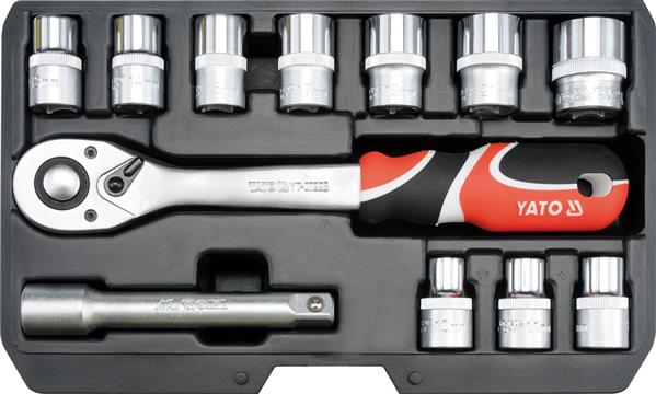 Zestaw narzedziowy 1/2 12 czesci xs YT38671 YATO