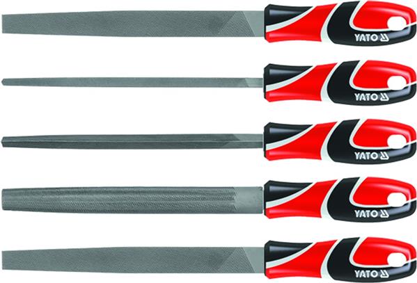 Напильник по металу yato набір 5 шт. [5/10] YT6238 YATO
