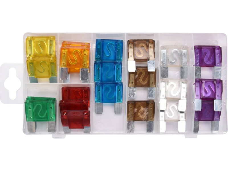 Zestaw bezpiecznikow plaski maxi 24szt YT83140 YATO