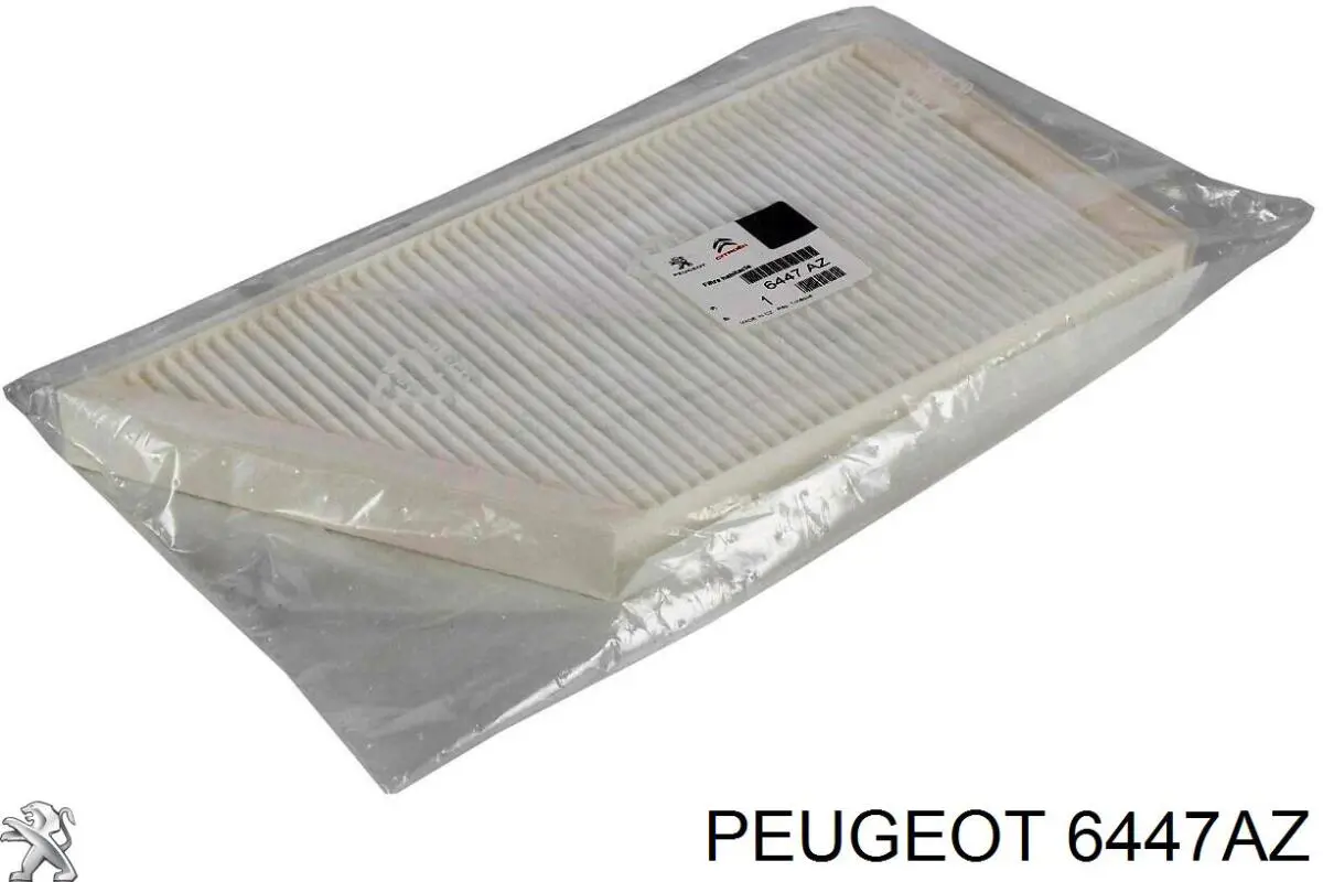 Фильтр воздушный кондиционера салона 6447AZ CITROEN PEUGEOT