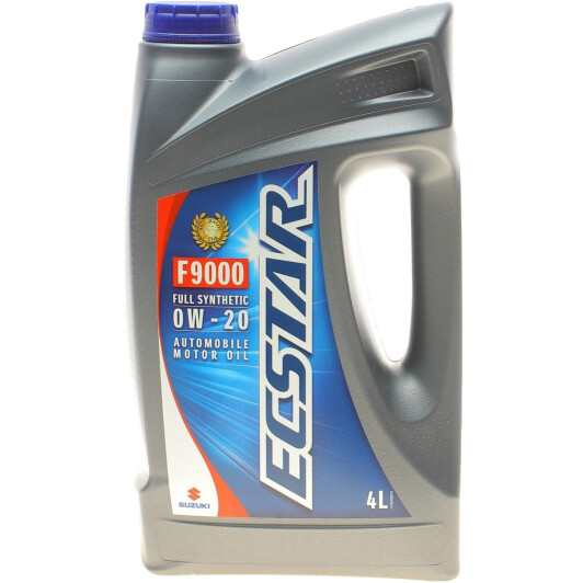 Олива моторна suzuki ecstar f9000 0w-20 4л 9900021E20B047 SUZUKI