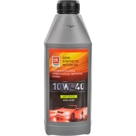 Масло моторн. дк 10w40 sg/cd каністра 1л/08 кг 4102871246 ДОРОЖНАЯ КАРТА