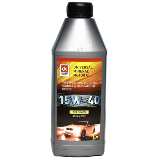 Масло моторн. дк 15w-40 sg/cd каністра 1л 4102871252 ДОРОЖНАЯ КАРТА
