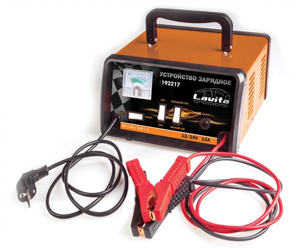 Пристрій зарядний для автомобільного акумулятора 192217 LAVITA