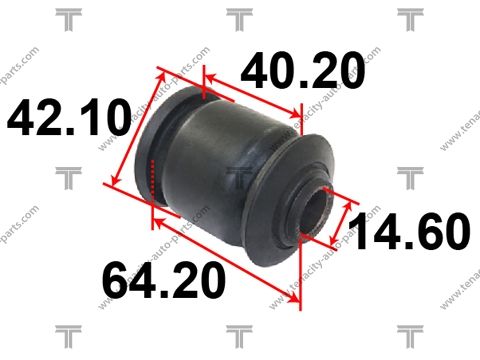 Сайлентблок переднього важеля задній l = r AAMSU1002 TENACITY