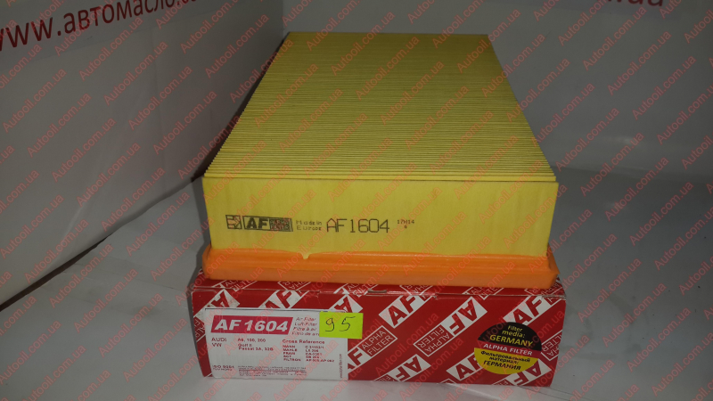 Фільтр повітряний AF1604 ALPHA FILTER