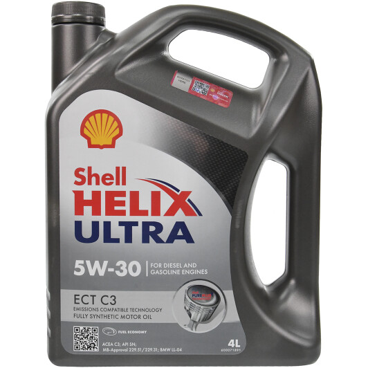 Shell helix ultra ect c3 5w-30 550042826 SHELL