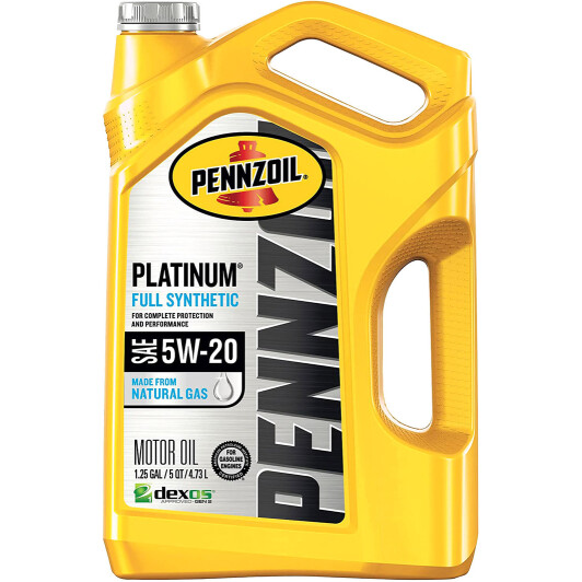 Pennzoil platinum fully synthetic 5w-20 550046122 PENNZOIL