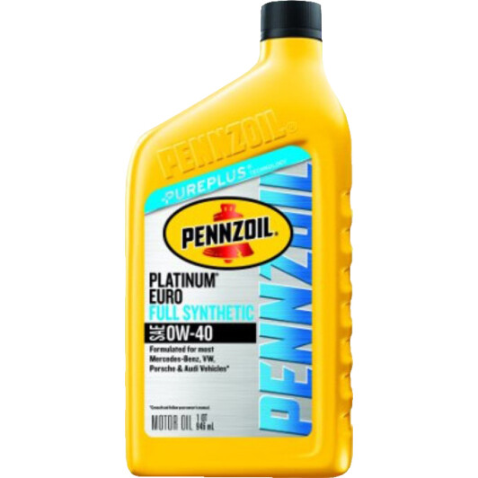 Pennzoil platinum euro 0w-40 55005113 PENNZOIL