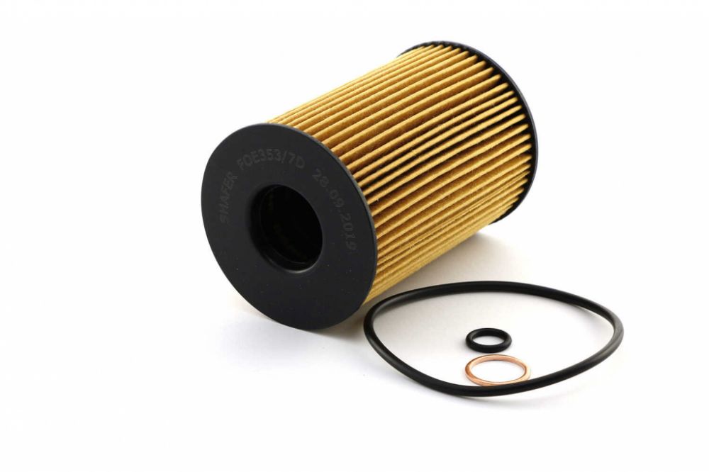 Фільтр масляний bmw 5 f10 g30 f90 7 f01 f02 f03 f04 g11 g12 x5 e70 f15 f85 x6 e71... FOE3537D SHAFER