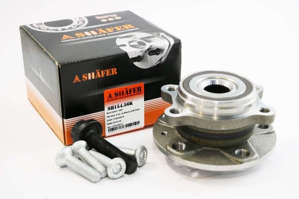Маточина передня vw golf v-vi 04- 4 болти abs+ монт. ккт.+ SH15456K SHAFER