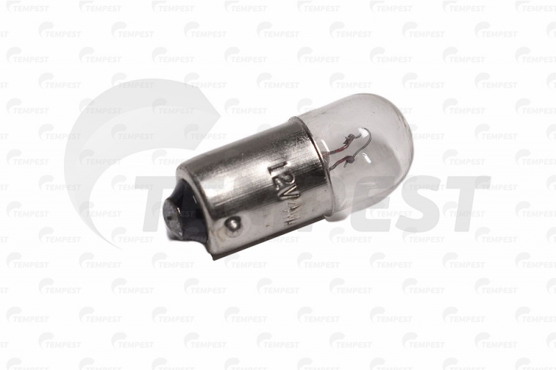 Лампа габарит і панель приладів ba9s t4w 12v 4w tempest 12V4W TEMPEST